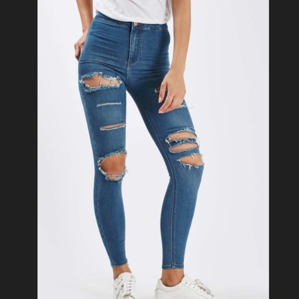 Jean Pants Medium Blue